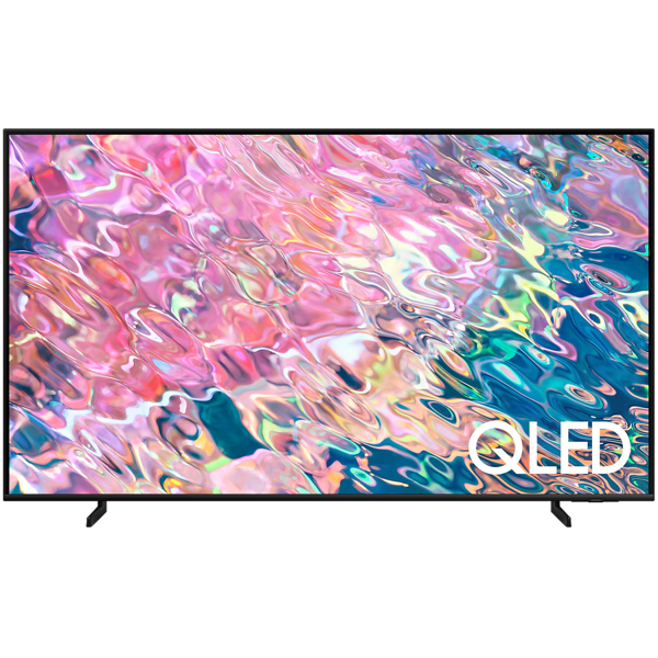 ტელევიზორი Samsung QE50Q60BAUXCE 50", 4K QLED, Smart TV, HDMI, USB, WiFi, BT, RJ-45, Black