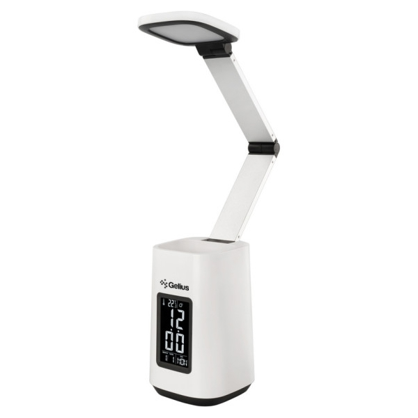 მულტიფუნქციური სანათი Gelius GP-LTL003, Pro LED Desk Lamp, White