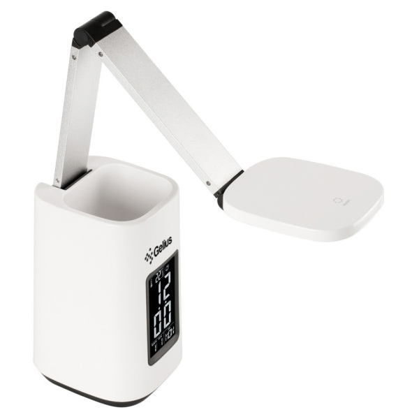 მულტიფუნქციური სანათი Gelius GP-LTL003, Pro LED Desk Lamp, White