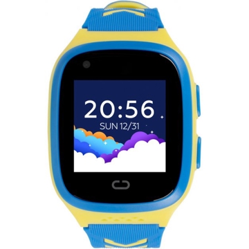 სმარტ საათი Gelius GP-PK006, 1.4", Waterproof, Bluetooth, GPS, Smart Watch, Yellow/Blue