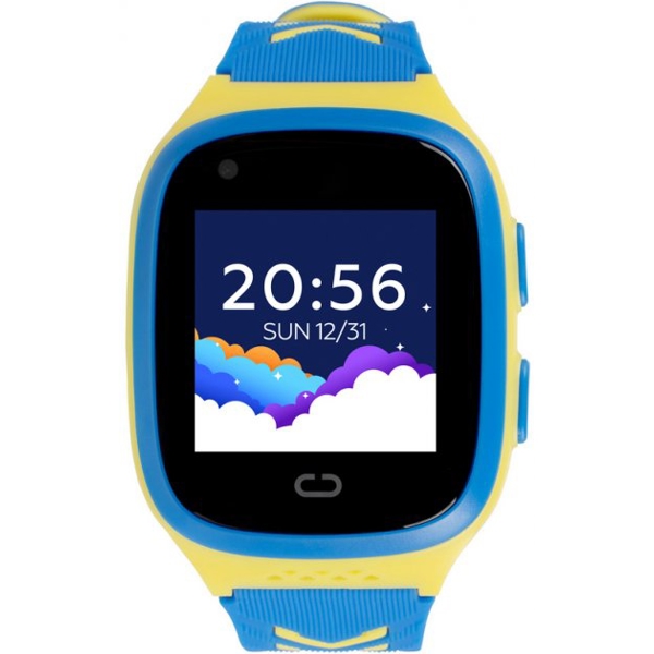 სმარტ საათი Gelius GP-PK006, 1.4", Waterproof, Bluetooth, GPS, Smart Watch, Yellow/Blue