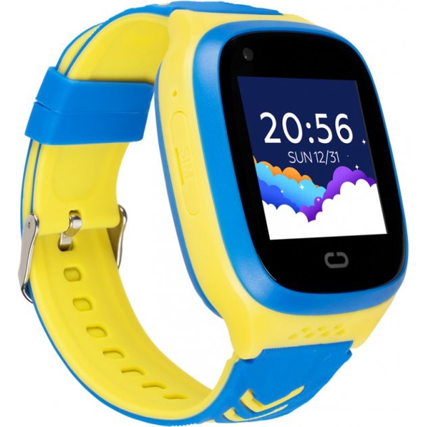 სმარტ საათი Gelius GP-PK006, 1.4", Waterproof, Bluetooth, GPS, Smart Watch, Yellow/Blue