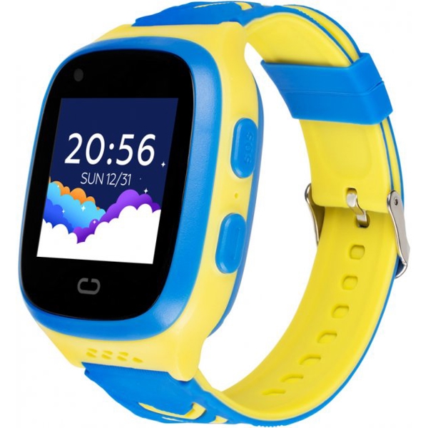 სმარტ საათი Gelius GP-PK006, 1.4", Waterproof, Bluetooth, GPS, Smart Watch, Yellow/Blue