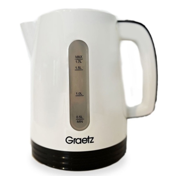 ელექტრო ჩაიდანი Graetz T-8803A, 2200W, 1.7L, Electric Kettle, Cream