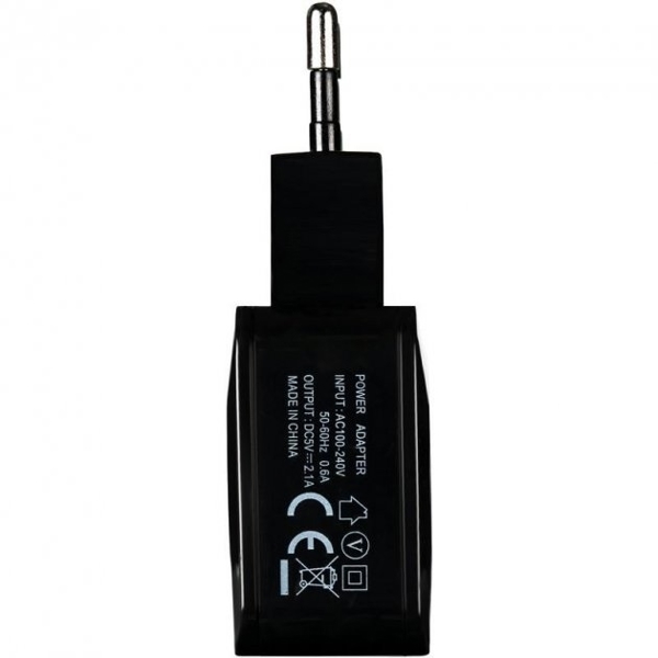 დამტენი Gelius GU-HC02, 2xUSB-A, Black