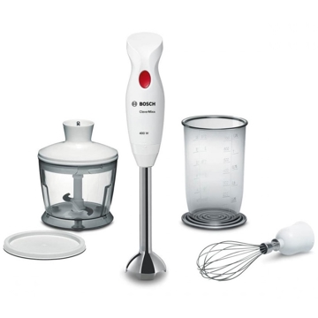 ხელის ბლენდერი Bosch MSM24500, 400W, 400ML, Blender, White