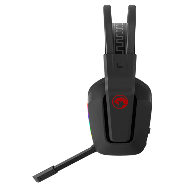 ყურსასამენი Marvo HG9066W, Gaming Headset, Wireless, RGB, Bluetooth, Black