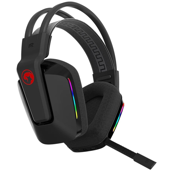 ყურსასამენი Marvo HG9066W, Gaming Headset, Wireless, RGB, Bluetooth, Black