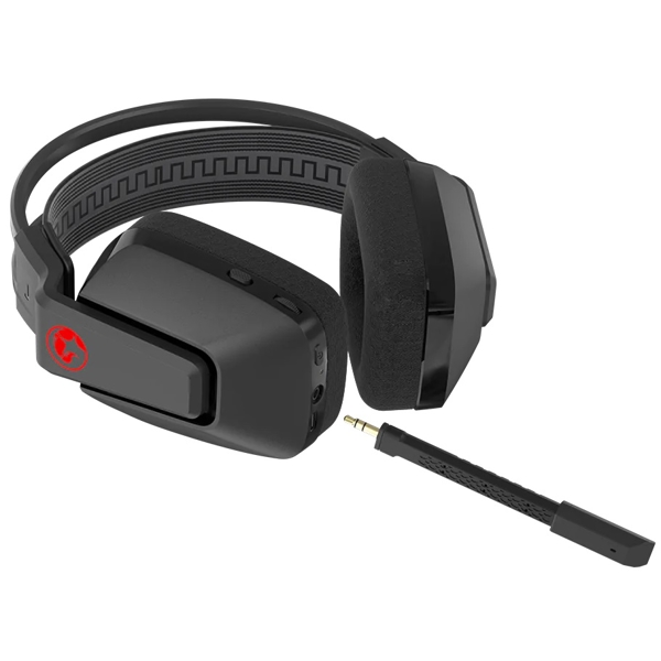 ყურსასამენი Marvo HG9066W, Gaming Headset, Wireless, RGB, Bluetooth, Black