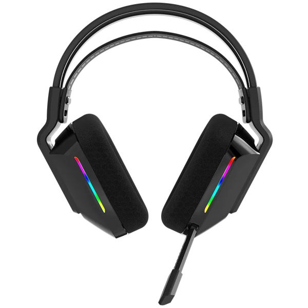 ყურსასამენი Marvo HG9066W, Gaming Headset, Wireless, RGB, Bluetooth, Black