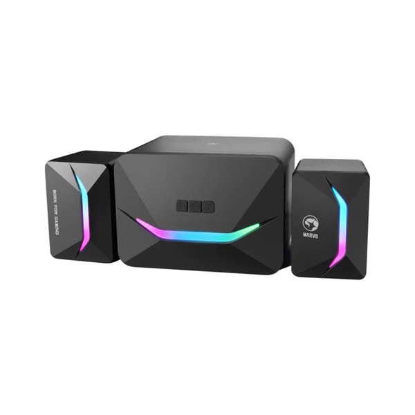 დინამიკი Marvo SG-235, 2.1 Speakers with Subwoofer, 11W, 3.5mm, USB, Black