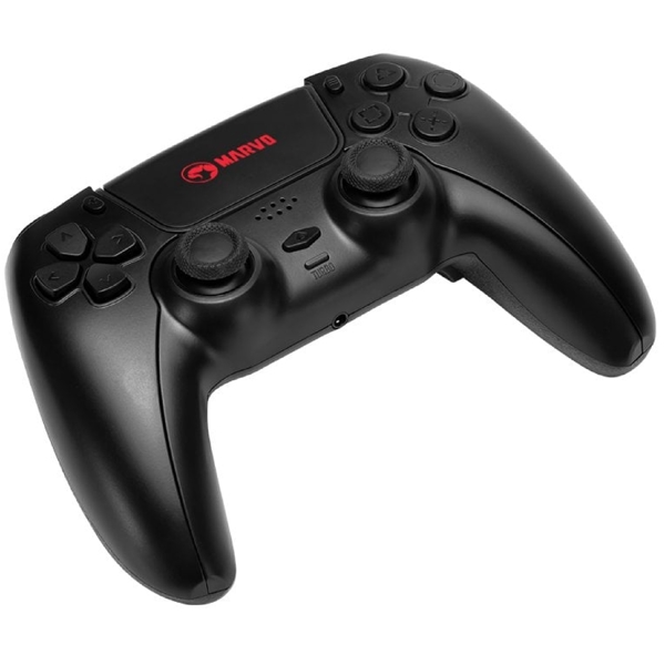 Marvo GT-90, Gaming Controller For PS4, PC, Android, IOS, Wireless, USB, 3.5mm, Black