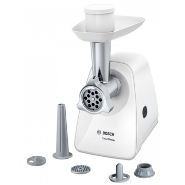 ხორცსაკეპი Bosch MFW2520W, 1500W, Meat Grinder, White