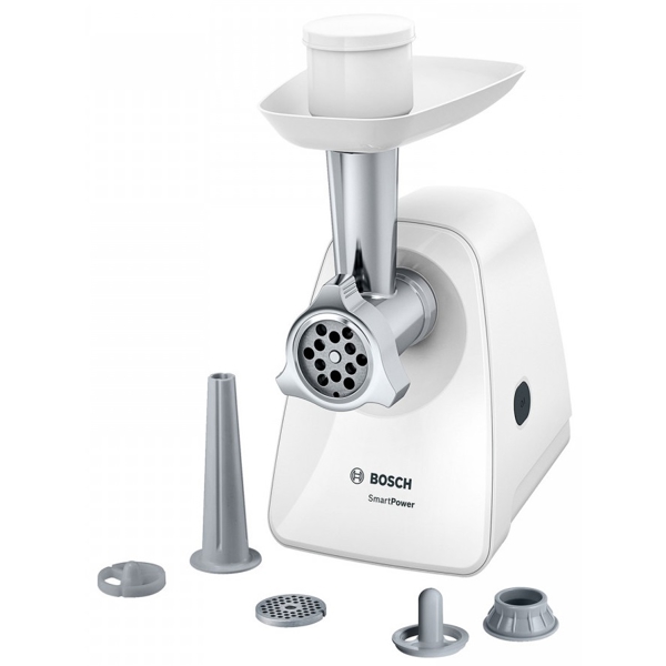 ხორცსაკეპი Bosch MFW2520W, 1500W, Meat Grinder, White