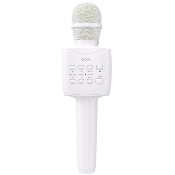 კარაოკე მიკროფონი Hoco BK5, Karaoke Microphone, USB, BT, 3.5mm, White