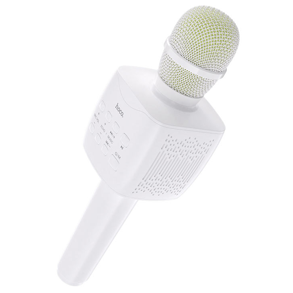 კარაოკე მიკროფონი Hoco BK5, Karaoke Microphone, USB, BT, 3.5mm, White