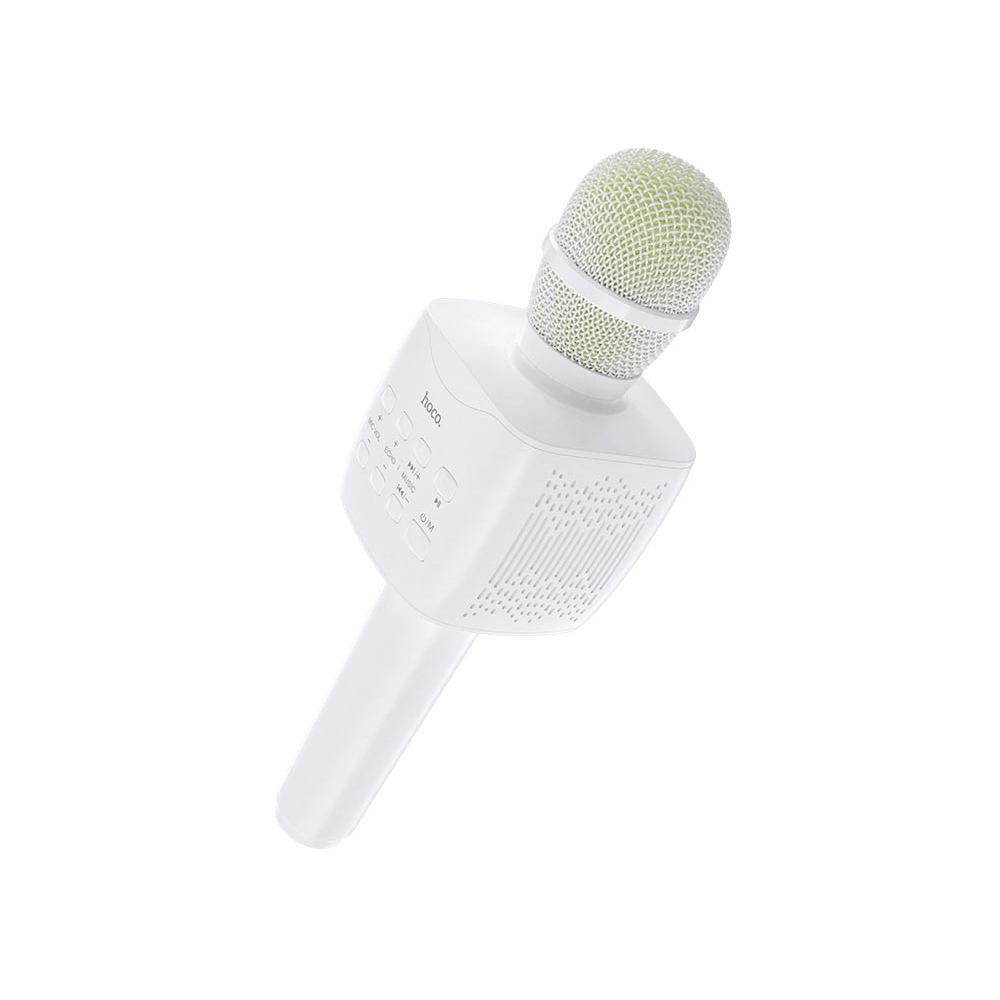 კარაოკე მიკროფონი Hoco BK5, Karaoke Microphone, USB, BT, 3.5mm, White