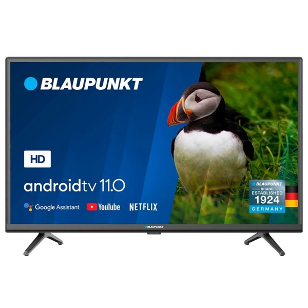 ტელევიზორი Blaupunkt 32HBC5000, 32", HD, Android, HDMI, USB, WIFI, BT, Black