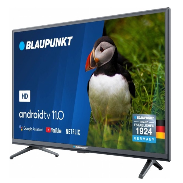 ტელევიზორი Blaupunkt 32HBC5000, 32", HD, Android, HDMI, USB, WIFI, BT, Black