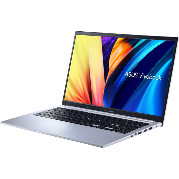 ნოუთბუქი Asus X1502ZA-BQ820 Vivobook 15, 15.6", i3-1220P, 8GB, 512GB SSD, Integrated, Silver