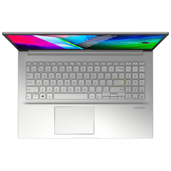 ნოუთბუქი Asus K513EA-L12013W, 15.6", i5-1135G7, 8GB, 512GB SSD, Integrated, W11,Transparent Silver