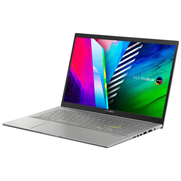 ნოუთბუქი Asus K513EA-L12013W, 15.6", i5-1135G7, 8GB, 512GB SSD, Integrated, W11,Transparent Silver