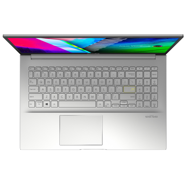 ნოუთბუქი Asus K513EA-L12309, 15.6", i7-1165G7, 16GB, 512GB SSD, Integrated, Transparent Silver