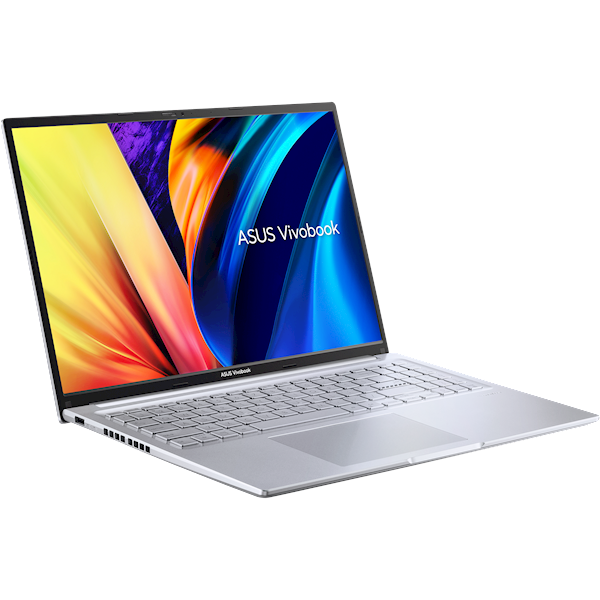 ნოუთბუქი Asus M1603QA-MB102 Vivobook 16X, 16", Ryzen7-5800H, 16GB, 512GB SSD, Integrated, Silver