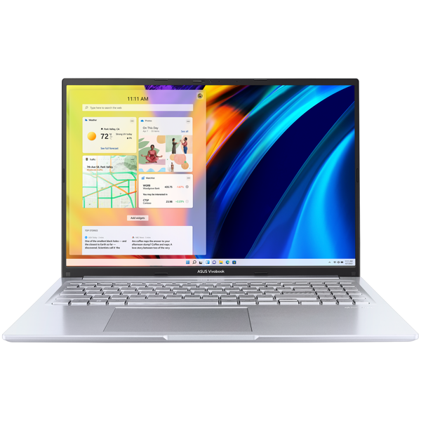 ნოუთბუქი Asus M1603QA-MB097 Vivobook S, 16", Ryzen5-5600H, 16GB, 512GB SSD, Integrated, Silver