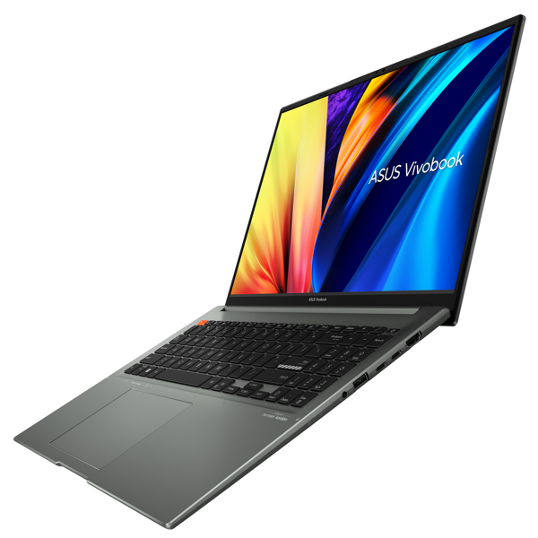 ნოუთბუქი Asus M5602QA-KV119 Vivobook S, 16", Ryzen5-5600H, 16GB, 512GB SSD, Integrated, Black