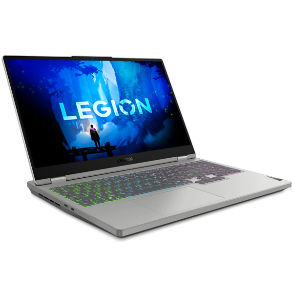 ნოუთბუქი Lenovo 15IAH7 Legion 5, 15.6", i5-12450H, 16GB, 512GB SSD, RTX 3050 4GB, Grey