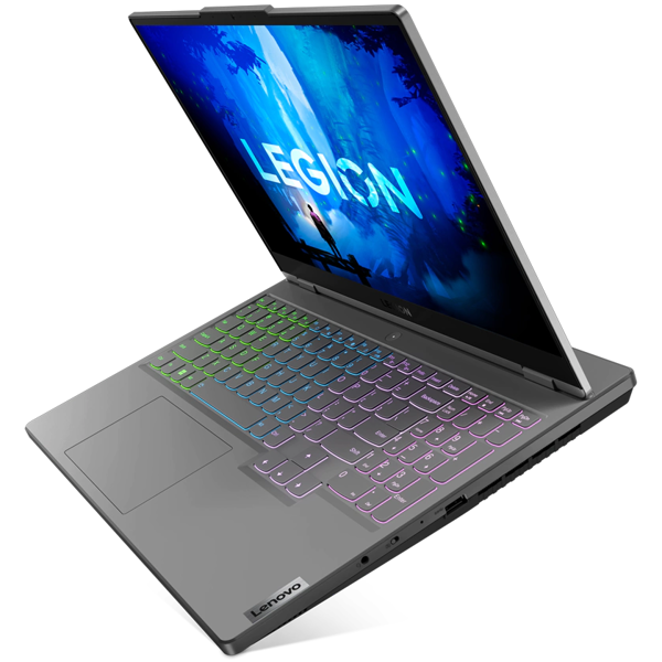 ნოუთბუქი Lenovo 15IAH7 Legion 5, 15.6", i5-12450H, 16GB, 512GB SSD, RTX 3050 4GB, Grey