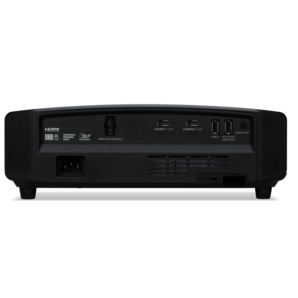 პროექტორი Acer MR.JUW11.001 Predator GD711, DLP Projector, 4K UHD 3840x2160, 4000lm, 2000000:1, Black