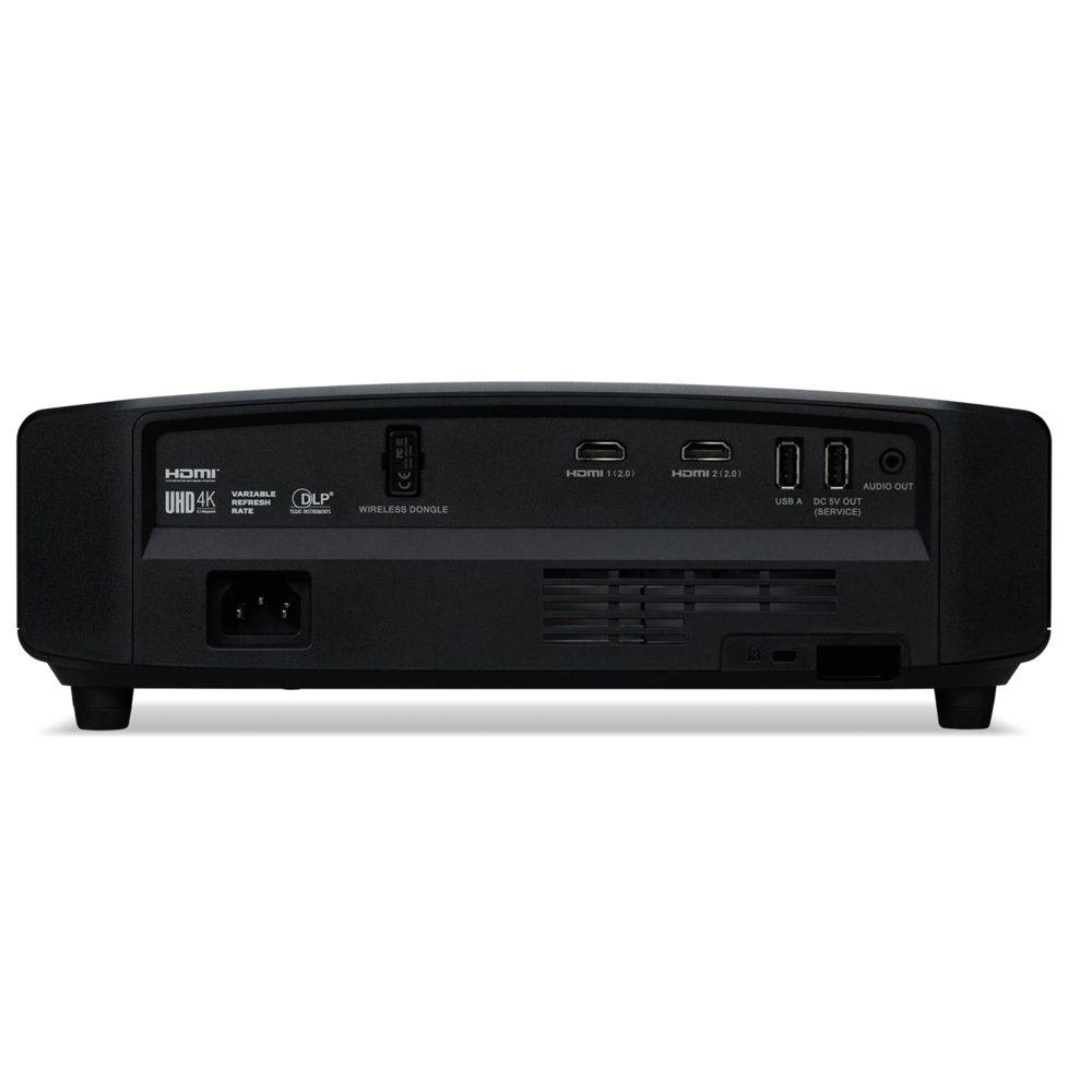 პროექტორი Acer MR.JUW11.001 Predator GD711, DLP Projector, 4K UHD 3840x2160, 4000lm, 2000000:1, Black