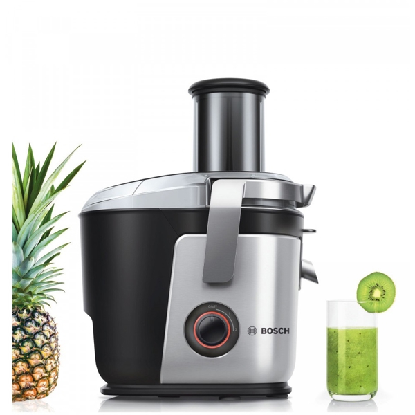 წვენსაწური Bosch MES4000, 1000W, 1.5L, Juicer, Silver/Black