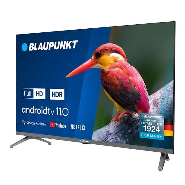 ტელევიზორი Blaupunkt 32FBC5000, 32", FHD, Android, HDMI, USB, WIFI, BT, Black