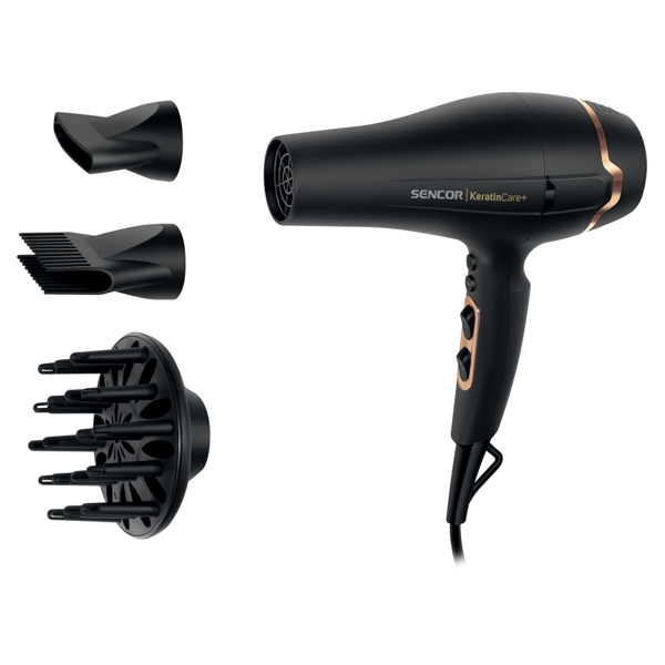 თმის საშრობი Sencor SHD 8275BK, 2400W, Hair Dryer, Black