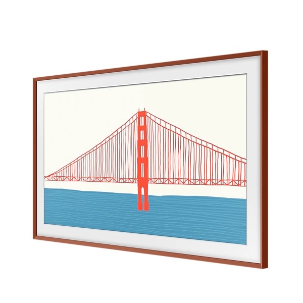 ტელევიზორის ჩარჩო Samsung VG-SCFA65TRCRU, 65", Additional Frame, Red