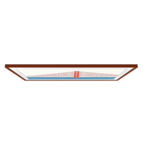 ტელევიზორის ჩარჩო Samsung VG-SCFA65TRCRU, 65", Additional Frame, Red