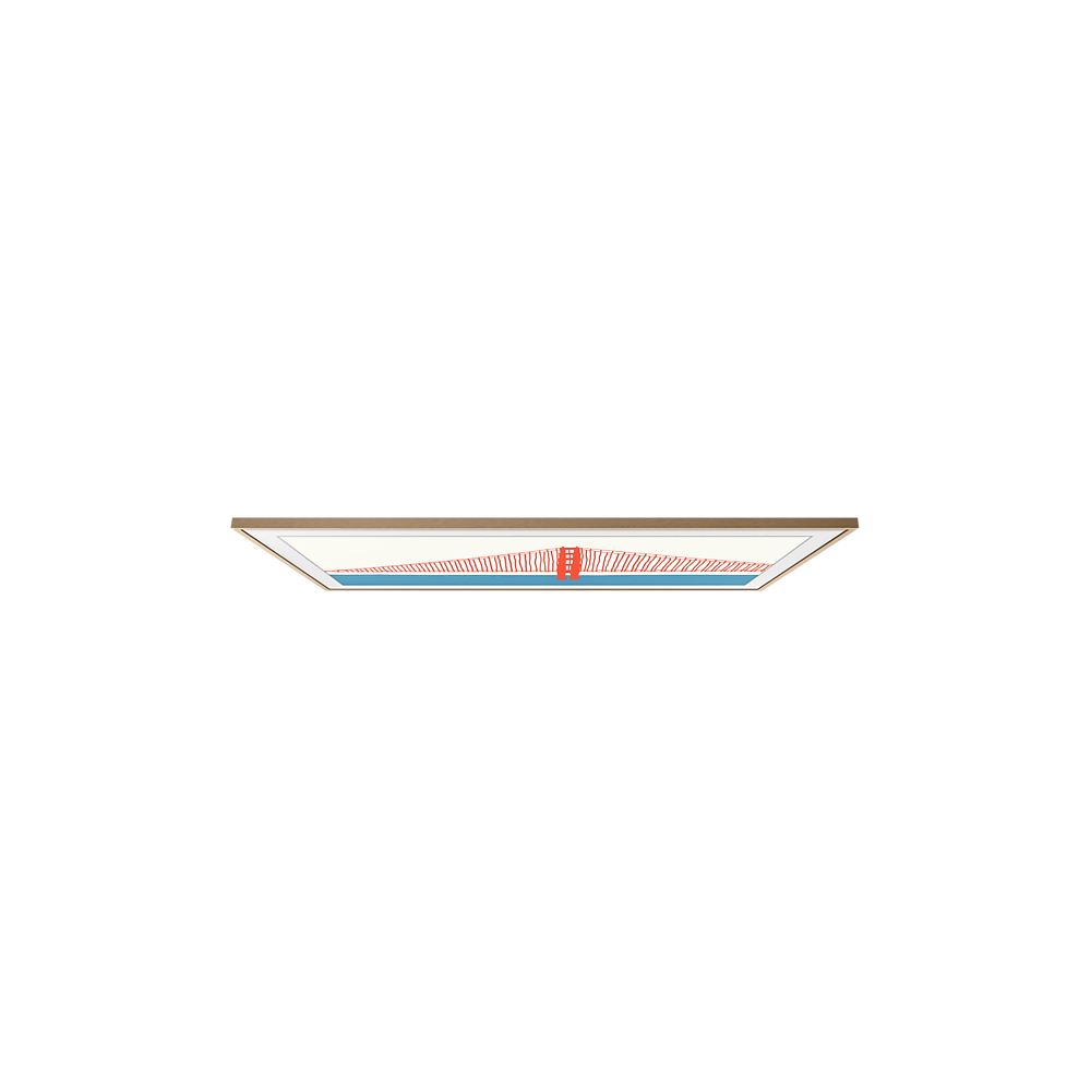 ტელევიზორის ჩარჩო Samsung VG-SCFA65TKBRU, 65", Additional Frame, Beige