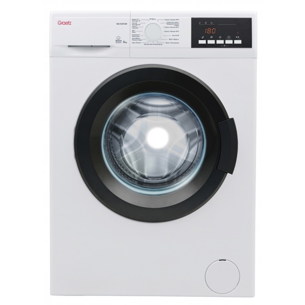 სარეცხი მანქანა Graetz W610SF4W, 6Kg, 1000Rpm, Washing Machine, White