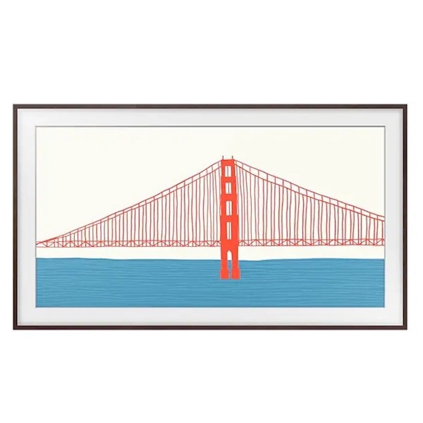 ტელევიზორის ჩარჩო Samsung VG-SCFA43BWBRU, 43", Additional Frame, Brown