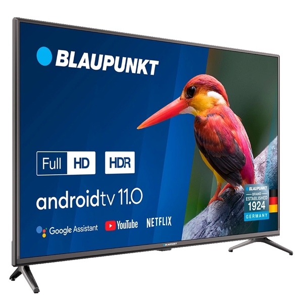 ტელევიზორი Blaupunkt 40FBC5000, 40", FHD, Android, HDMI, USB, WIFI, BT, Black