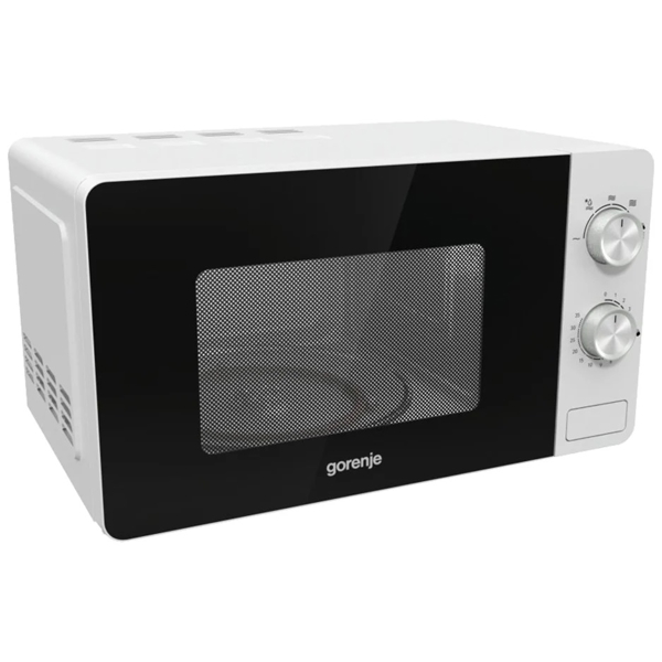 მიკროტალღური ღუმელი Gorenje MO20E1W, 800W, 20L, Microwave Oven, White