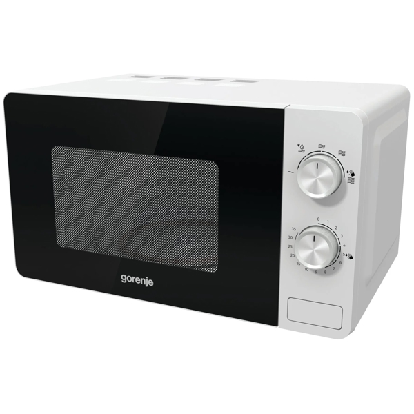 მიკროტალღური ღუმელი Gorenje MO20E1W, 800W, 20L, Microwave Oven, White