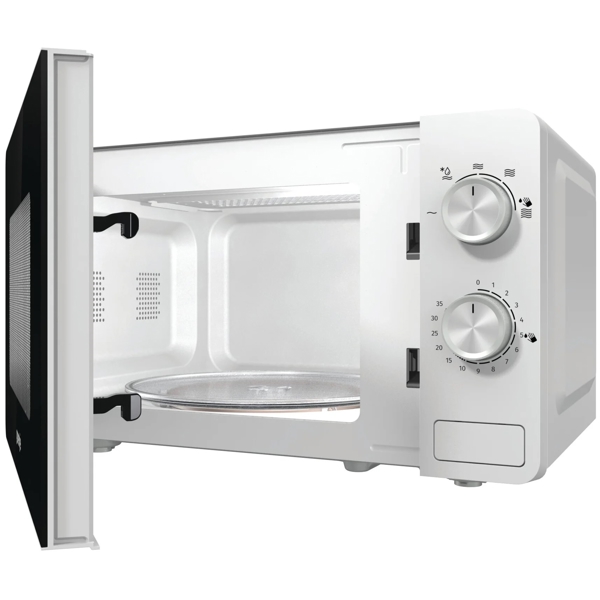 მიკროტალღური ღუმელი Gorenje MO20E1W, 800W, 20L, Microwave Oven, White