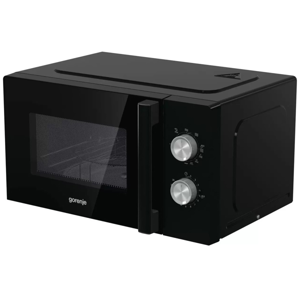 მიკროტალღური ღუმელი Gorenje MO20E2BH, 1000W, 20L, Microwave Oven, Black