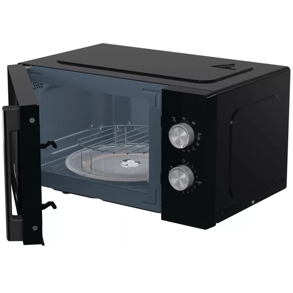 მიკროტალღური ღუმელი Gorenje MO20E2BH, 1000W, 20L, Microwave Oven, Black