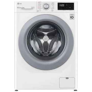 სარეცხი მანქანა LG F4WN309S4E, 9Kg, A, 1400Rpm, Washing Machine, White