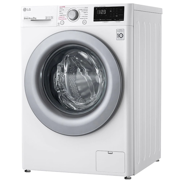 სარეცხი მანქანა LG F4WN309S4E, 9Kg, A, 1400Rpm, Washing Machine, White